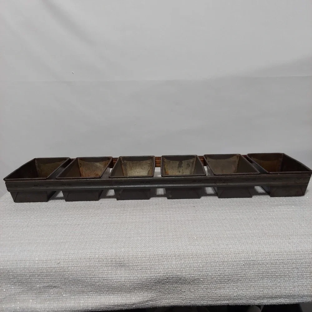 Bridgford 6-Loaf Bread Pan‎ Welded Metal Strap 23.5